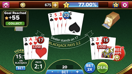 Đặt cược nhỏ khi mới bắt đầu chơi Blackjack online